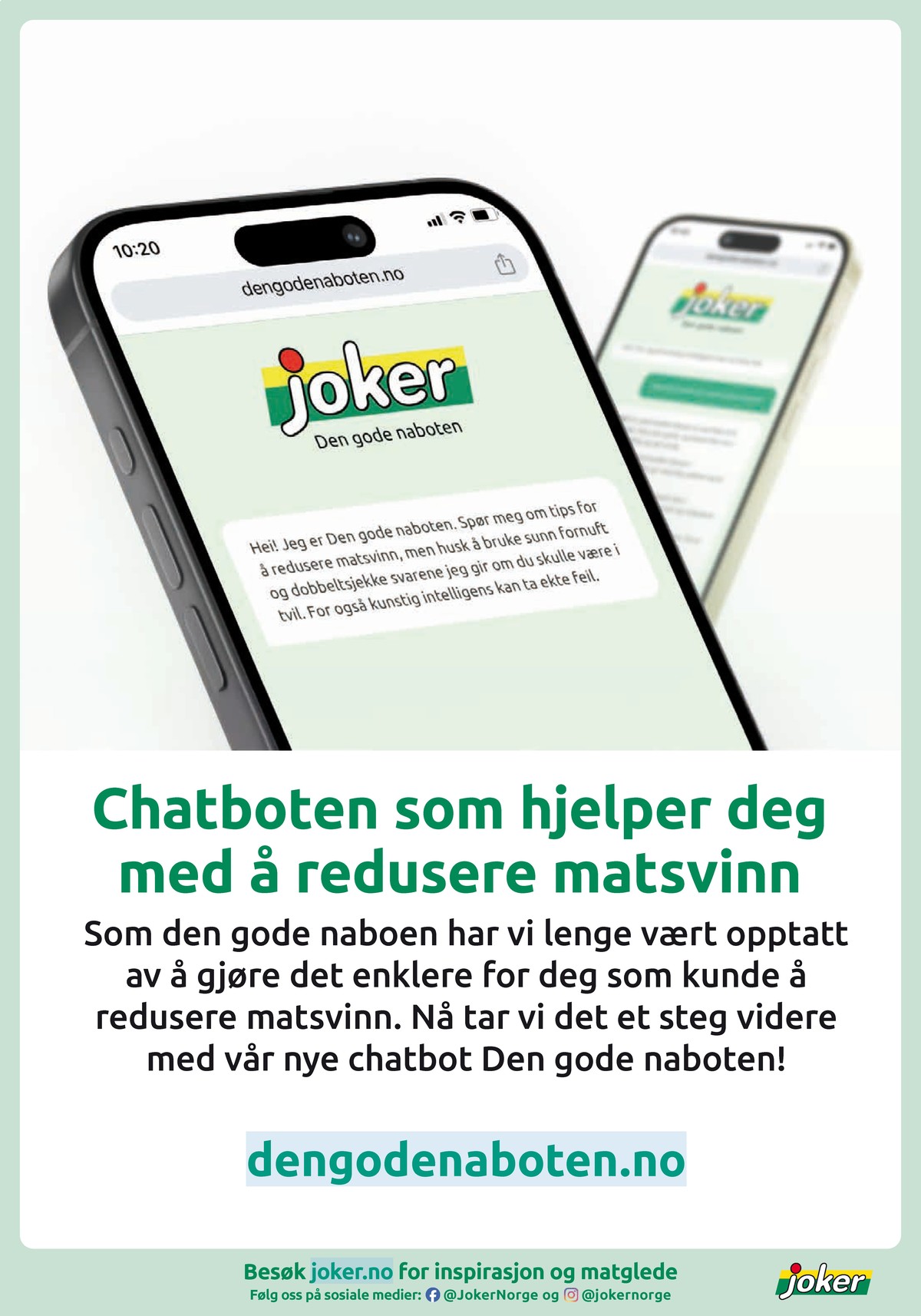 Se Joker kundeavis for uge 9 på Tilbudsuken.no. Se gode tilbud på mange varer. Les kundeavisen her! Side 26