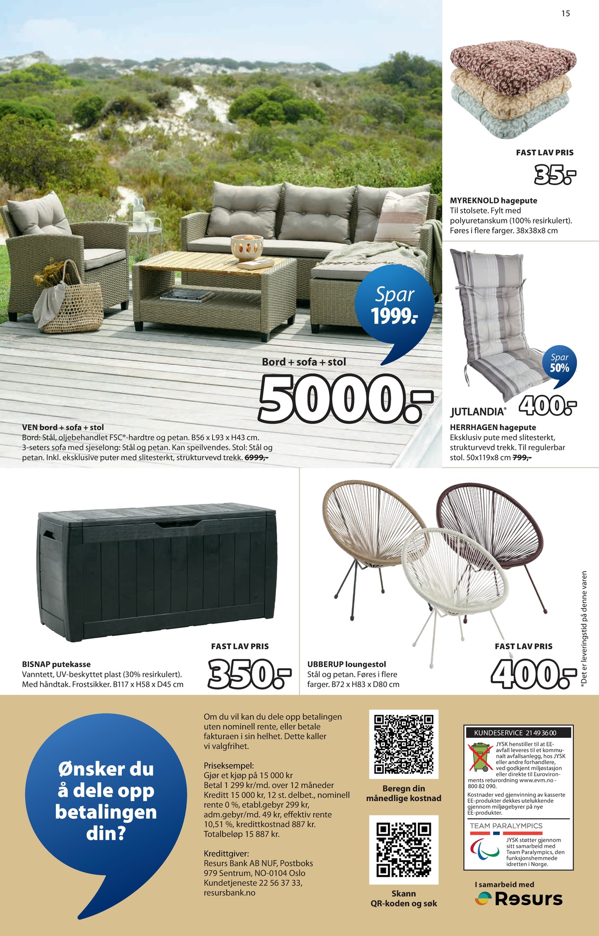 Se JYSK kundeavis for uge 9 på Tilbudsuken.no. Se gode tilbud på mange varer. Les kundeavisen her! Side 16