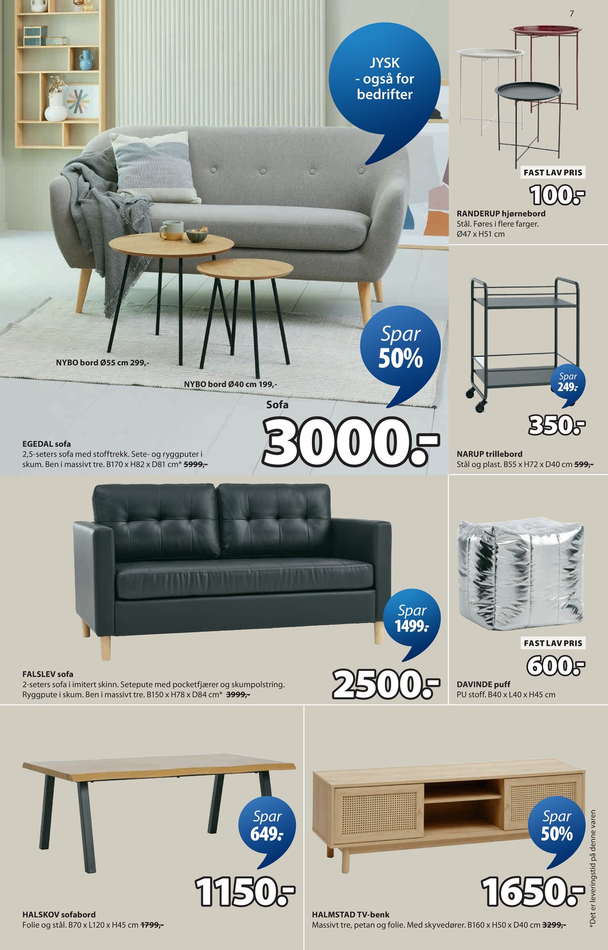 Se JYSK kundeavis for uge 9 på Tilbudsuken.no. Se gode tilbud på mange varer. Les kundeavisen her! Side 8