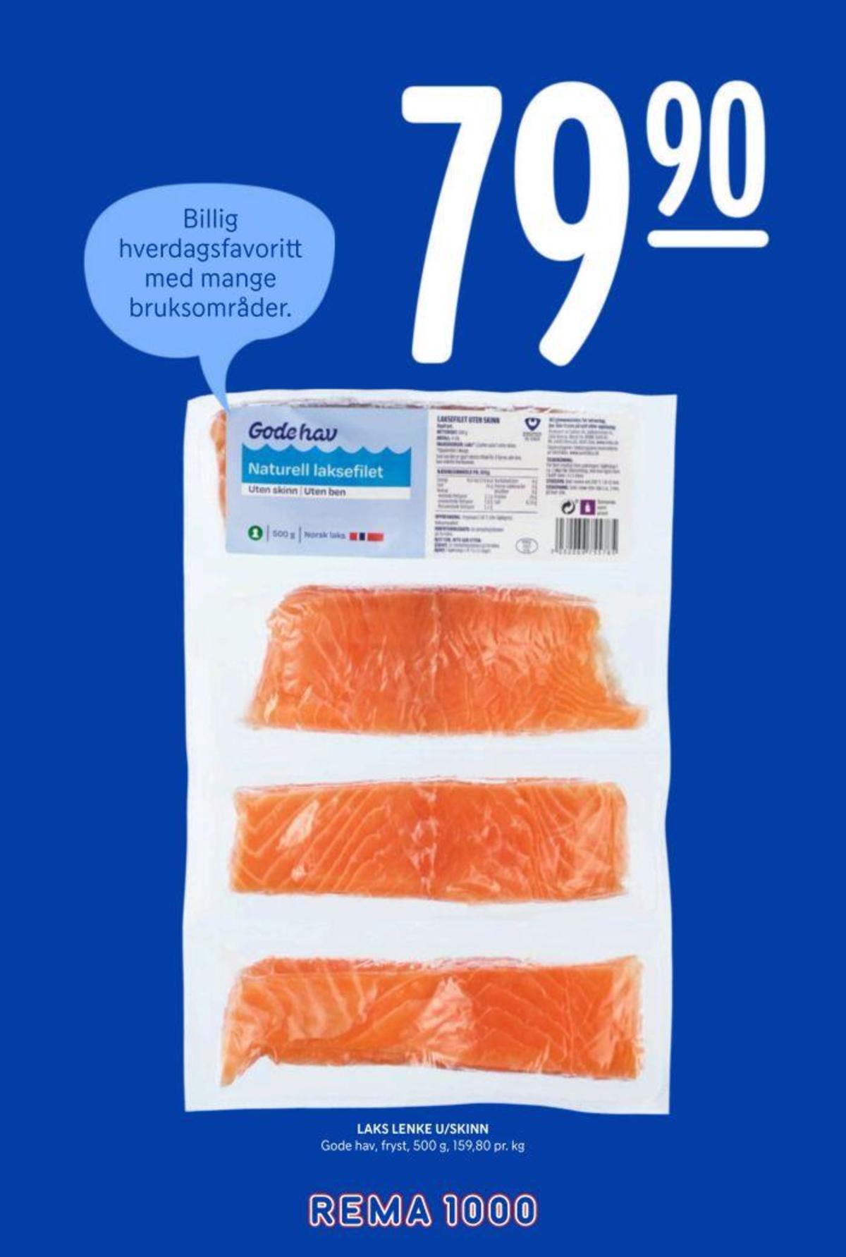 Se Rema 1000 kundeavis for uke 9 på Tilbudsuken.no. Se gode tilbud på mange varer, f.eks. laksefilet fiskeriet eller andre varer. Les kundeavisen her! Side 11