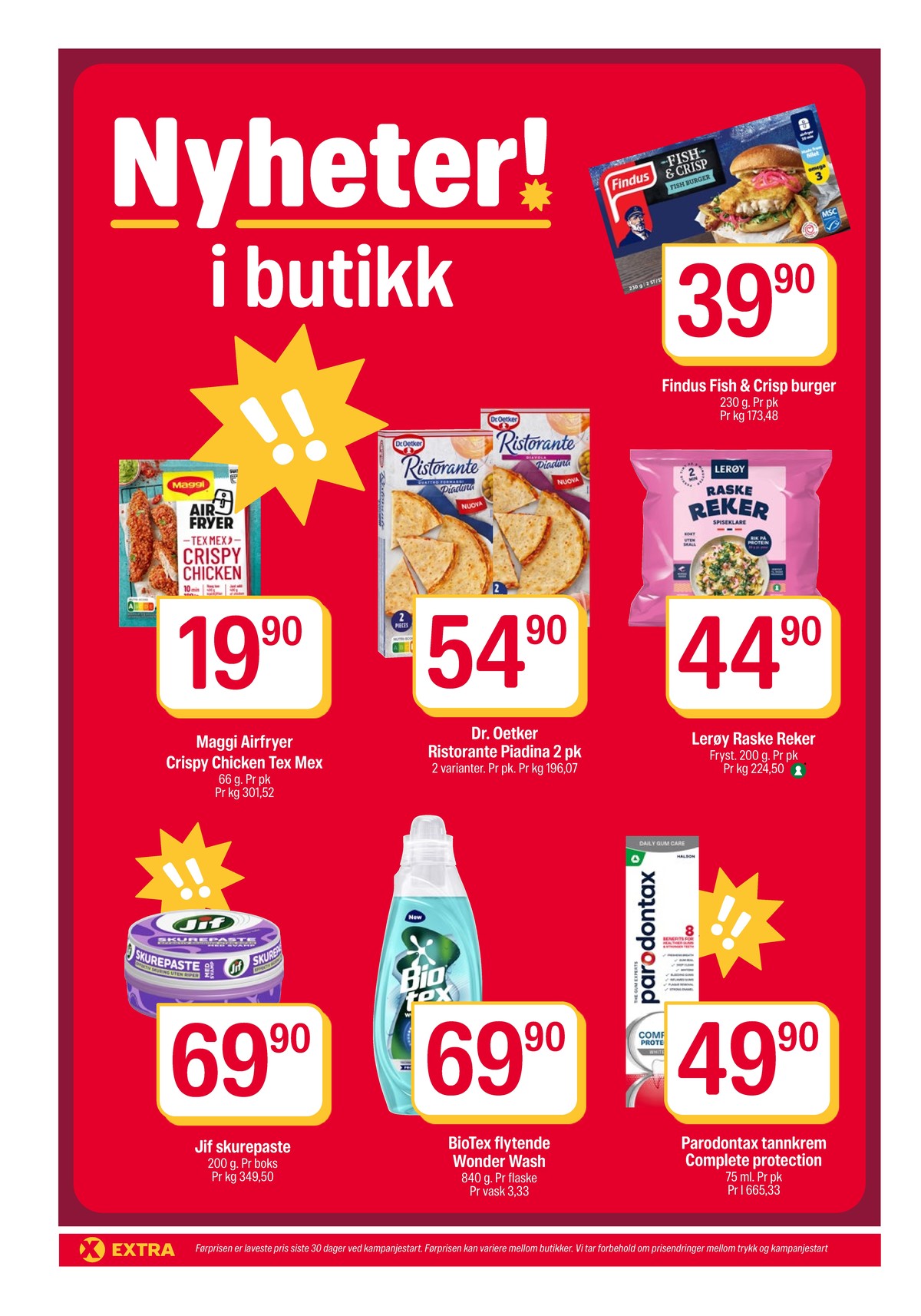 Se Coop Extra kundeavis for uke 9 på Tilbudsuken.no. Se gode tilbud på mange varer, f.eks. airfryer crispy chicken tex mex maggi eller fish & fun fiskefigurer findus. Les kundeavisen her! Side 12