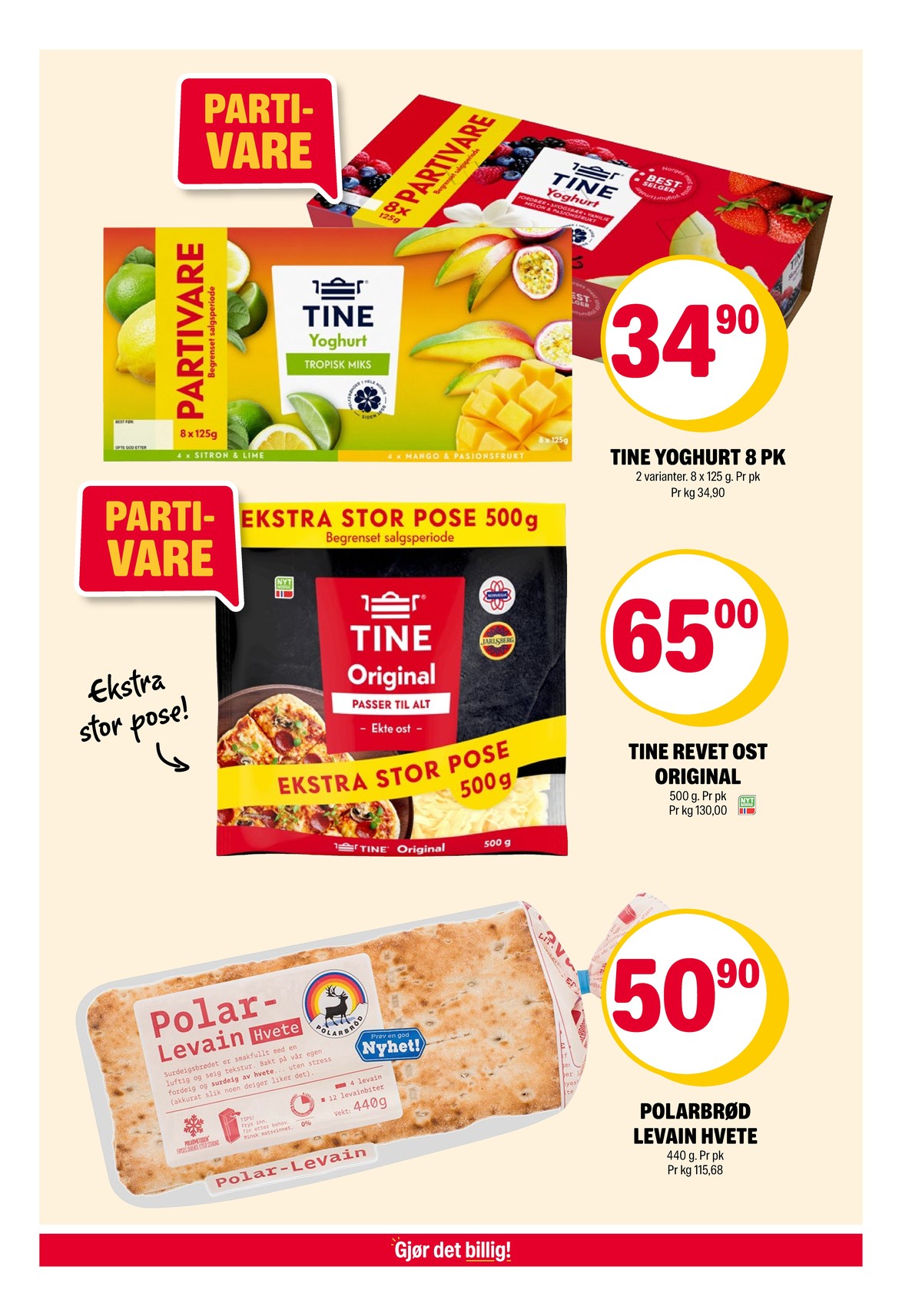 Se Coop Extra kundeavis for uge 9 på Tilbudsuken.no. Se gode tilbud på mange varer. Les kundeavisen her! Side 17