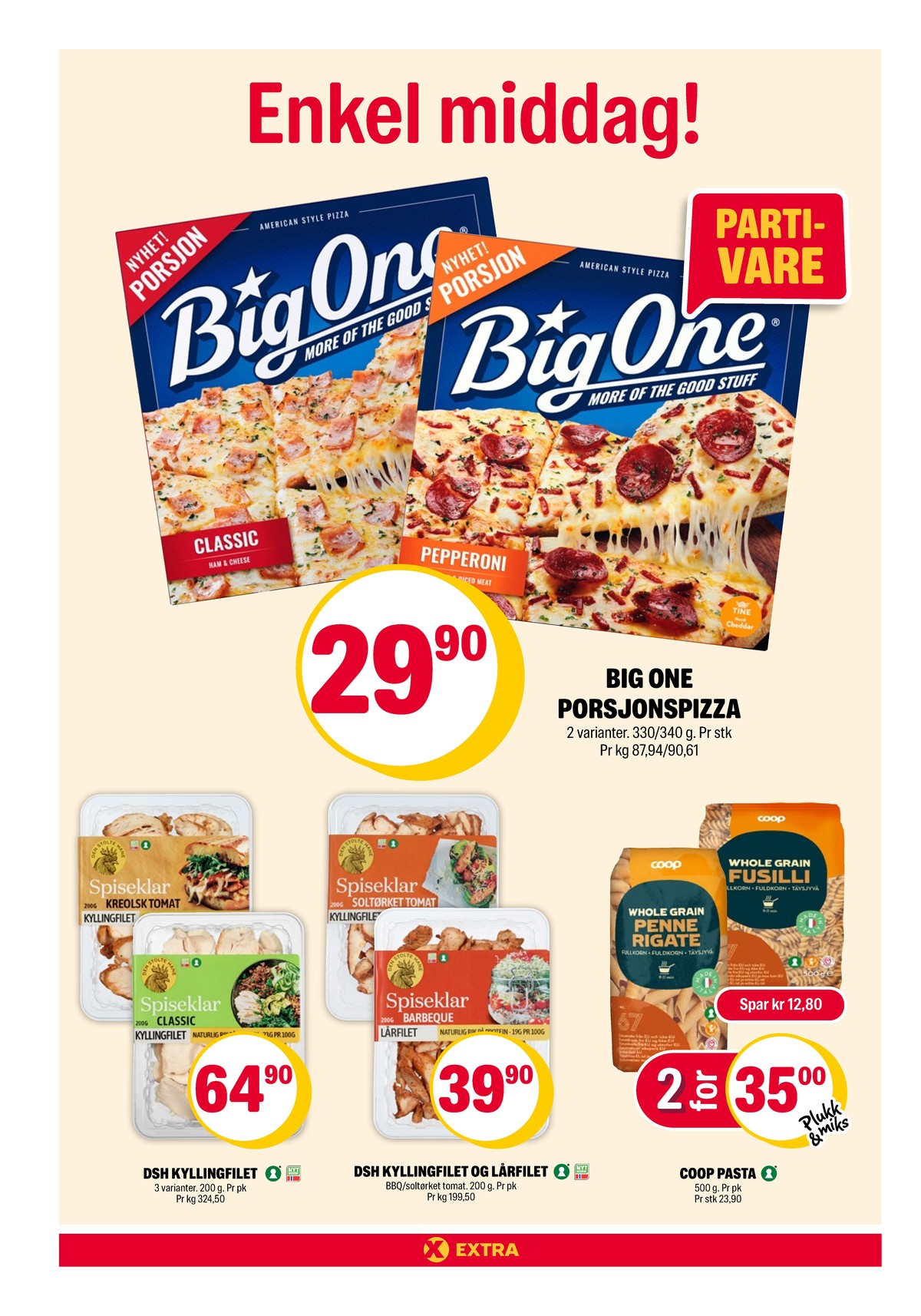 Se Coop Extra kundeavis for uge 9 på Tilbudsuken.no. Se gode tilbud på mange varer. Les kundeavisen her! Side 18