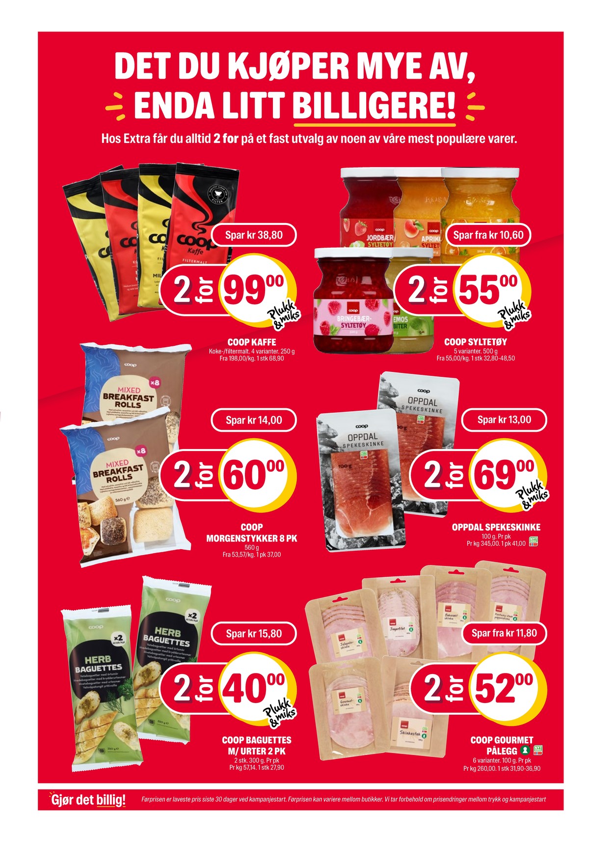 Se Coop Extra kundeavis for uge 9 på Tilbudsuken.no. Se gode tilbud på mange varer. Les kundeavisen her! Side 24