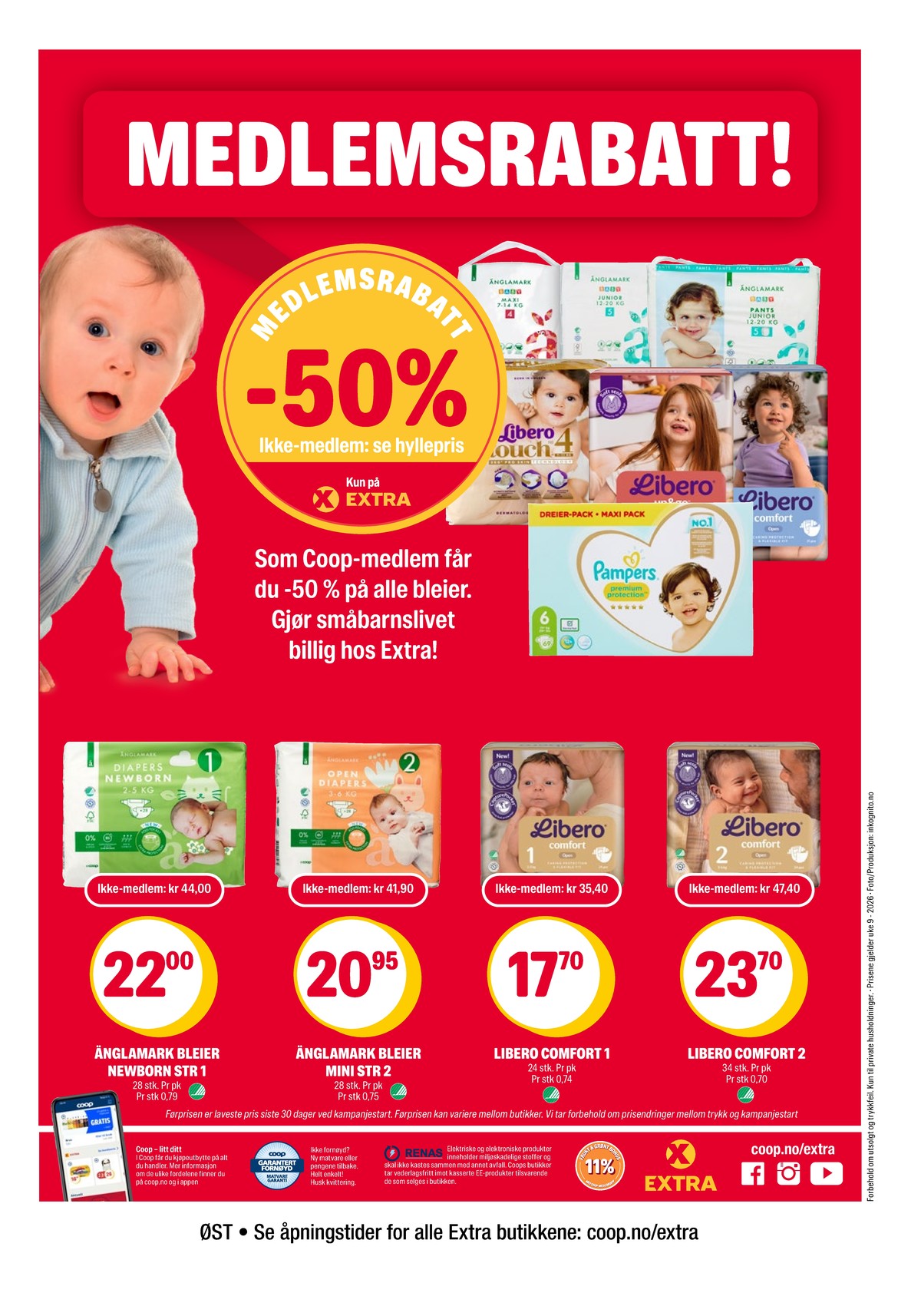 Se Coop Extra kundeavis for uge 9 på Tilbudsuken.no. Se gode tilbud på mange varer. Les kundeavisen her! Side 29