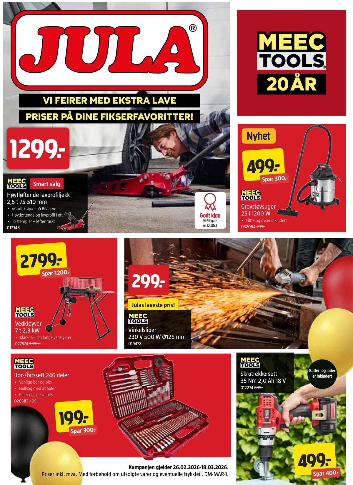 Se Jula kundeavis for uge 9 på Tilbudsuken.no. Se gode tilbud på mange varer. Les kundeavisen her! Side 1