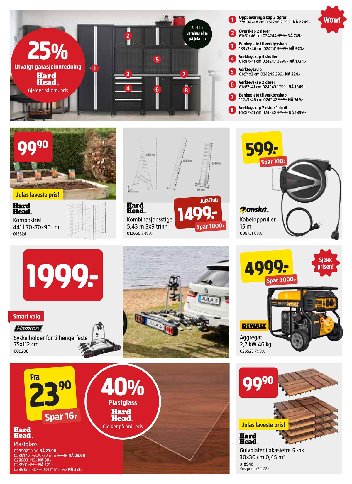 Se Jula kundeavis for uge 9 på Tilbudsuken.no. Se gode tilbud på mange varer. Les kundeavisen her! Side 4