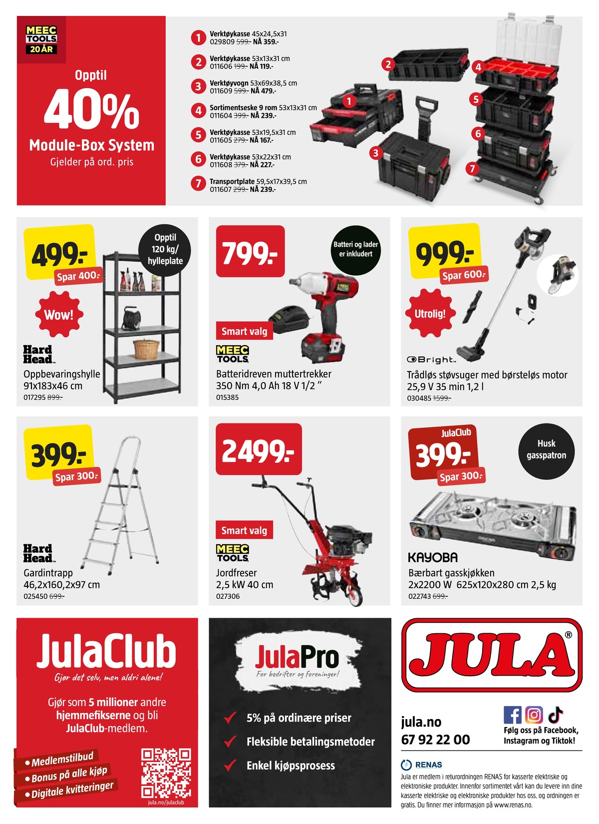 Se Jula kundeavis for uge 9 på Tilbudsuken.no. Se gode tilbud på mange varer. Les kundeavisen her! Side 8