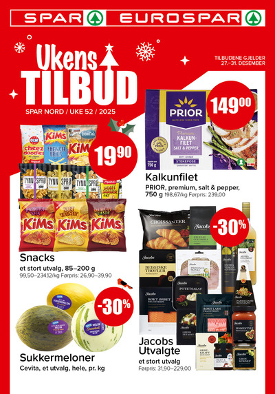 Spar - Eurospar kundeavis i uke 1 side 1