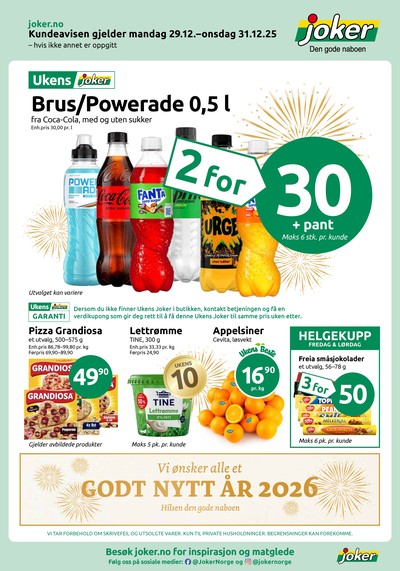 Joker kundeavis i uke 1 side 1