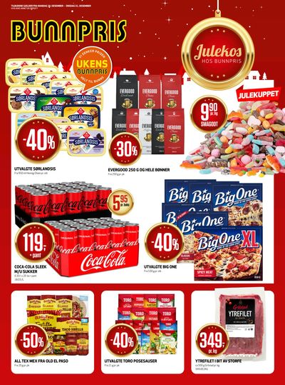 Bunnpris kundeavis i uke 1 side 1