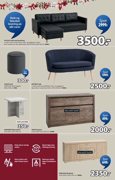 JYSK kundeavis i uke 50 side 15