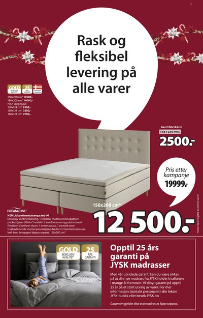 JYSK kundeavis i uke 50 side 8