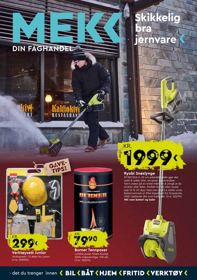 Mekk kundeavis gjeldende fra 01/12/25 - 21/12/25