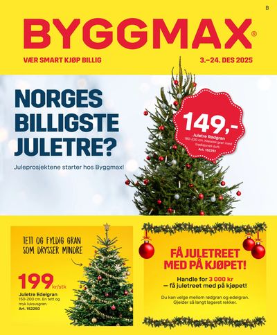 Byggmax kundeavis gjeldende fra 03/12/25 - 24/12/25