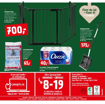 Jem & Fix kundeavis i uke 50 side 24