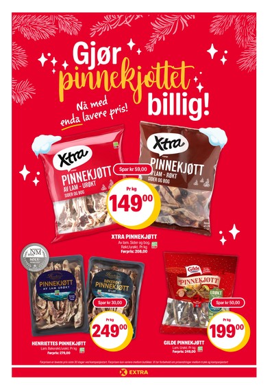 Coop Extra kundeavis gjeldende fra 15/12/25 - 21/12/25