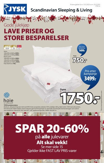 JYSK kundeavis i uke 51 side 2