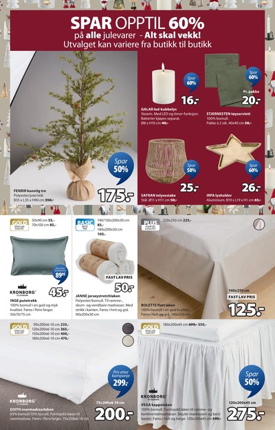 JYSK kundeavis i uke 51 side 14