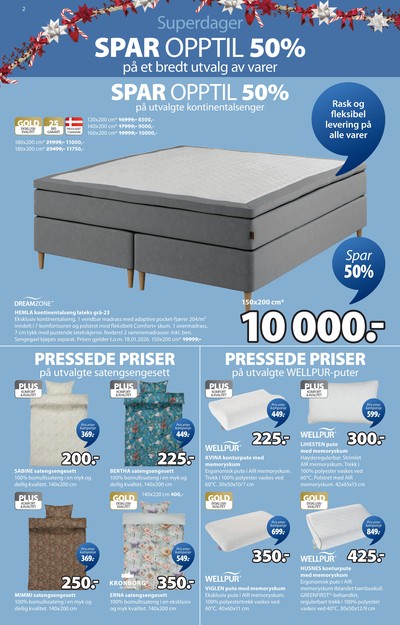 JYSK kundeavis i uke 51 side 3