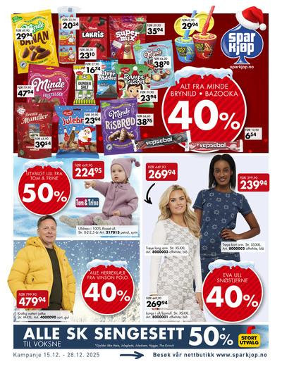 Sparkjøp kundeavis i uke 51 side 1
