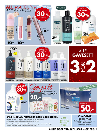 Sparkjøp kundeavis i uke 51 side 7