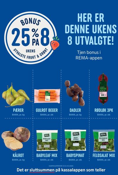 Rema 1000 kundeavis i uke 52 side 14