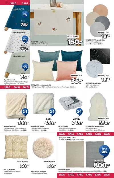 JYSK kundeavis i uke 1 side 13