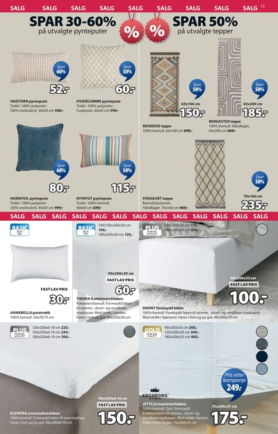 JYSK kundeavis i uke 1 side 14