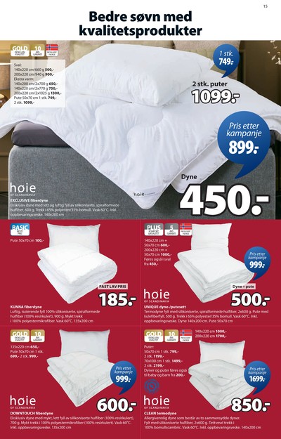 JYSK kundeavis i uke 1 side 16