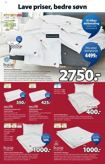 JYSK kundeavis i uke 1 side 17