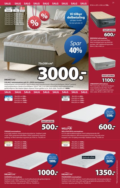 JYSK kundeavis i uke 1 side 22