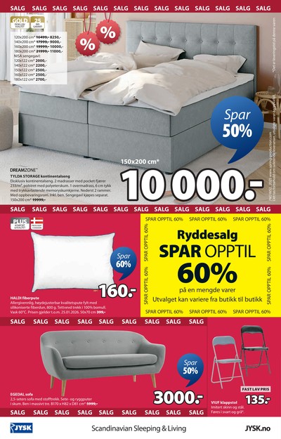 JYSK kundeavis i uke 1 side 25
