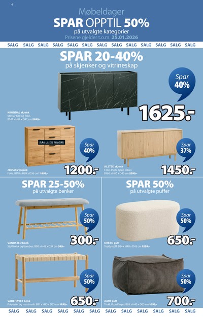 JYSK kundeavis i uke 1 side 5