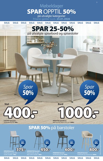 JYSK kundeavis i uke 1 side 6