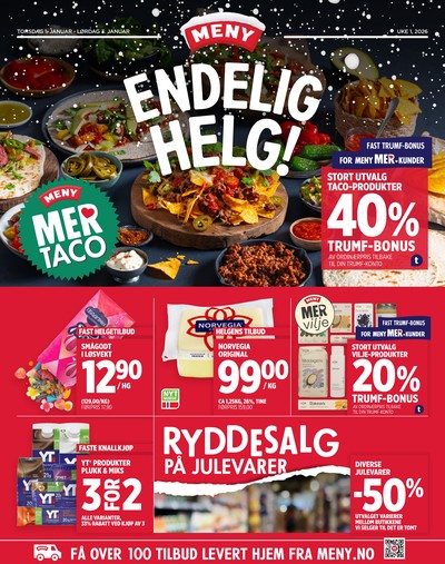 Meny kundeavis i uke 1 side 1