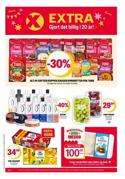 Coop Extra kundeavis i uke 10 side 2