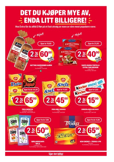 Coop Extra kundeavis i uke 10 side 22