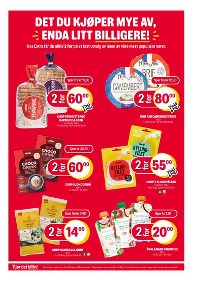 Coop Extra kundeavis i uke 10 side 24