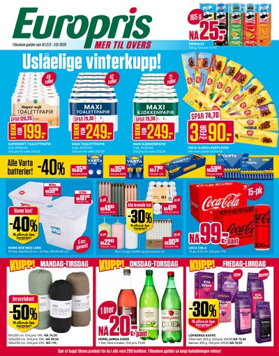 Europris kundeavis i uke 10 side 1