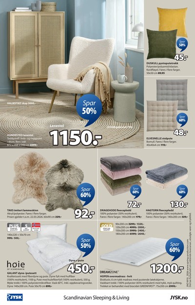 JYSK kundeavis i uke 10 side 17