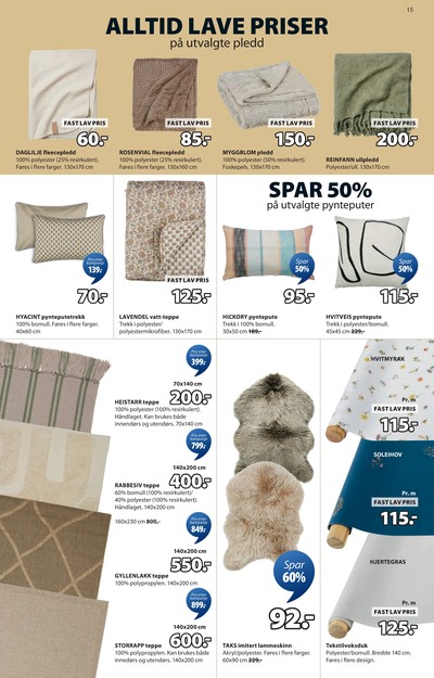 JYSK kundeavis i uke 11 side 16