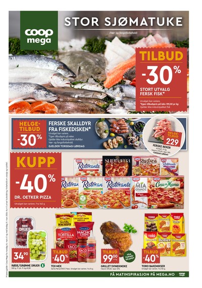 Coop Mega kundeavis i uke 12 side 1
