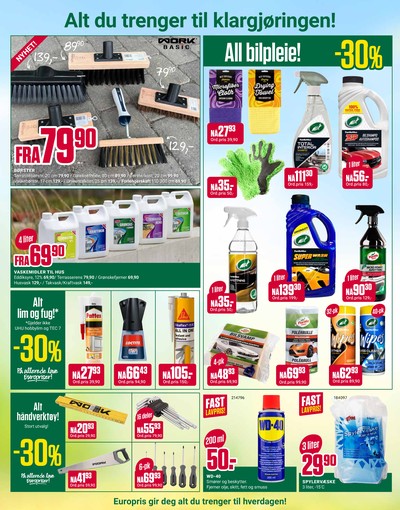 Europris kundeavis i uke 13 side 9