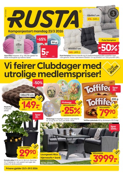 Rusta kundeavis i uke 13 side 1