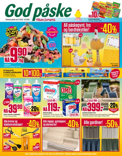 Europris kundeavis i uke 14 side 1