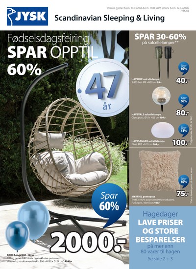 JYSK kundeavis i uke 14 side 2