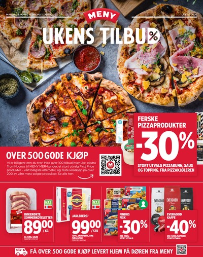 Meny kundeavis gjeldende fra 06/04/26 - 11/04/26