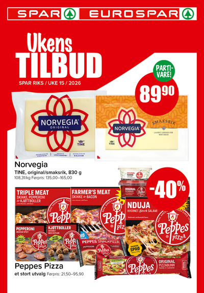 Spar - Eurospar kundeavis gjeldende fra 06/04/26 - 12/04/26