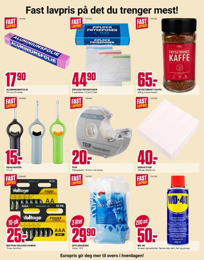 Europris kundeavis i uke 15 side 12